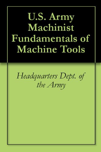 Large book cover: Fundamentals of Machine Tools