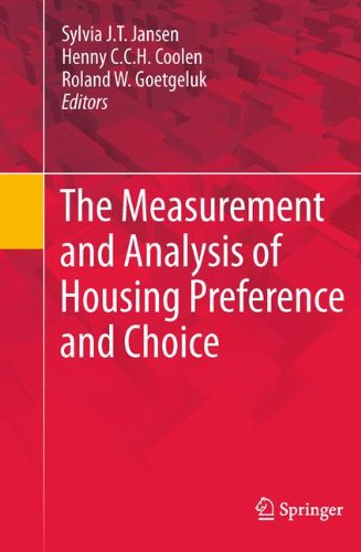 Large book cover: The Measurement and Analysis of Housing Preference and Choice