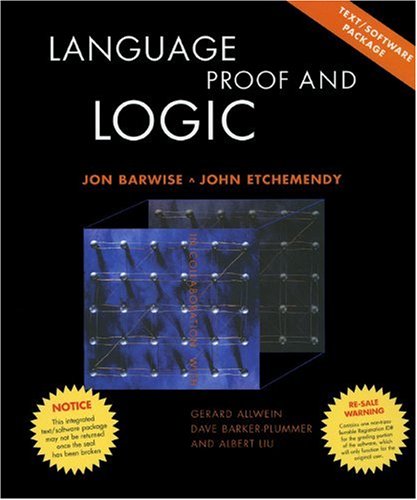 Large book cover: Language, Proof and Logic