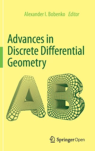 Large book cover: Advances in Discrete Differential Geometry