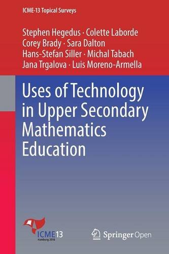Large book cover: Uses of Technology in Upper Secondary Mathematics Education