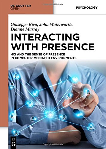 Large book cover: Interacting with Presence