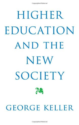 Large book cover: Higher Education and the New Society