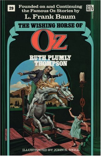 Large book cover: The Wishing Horse of Oz