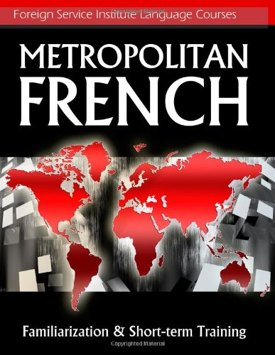 Large book cover: Metropolitan French: Familiarization and Short-term Training