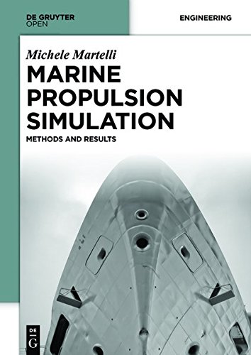 Large book cover: Marine Propulsion Simulation: Methods and Results