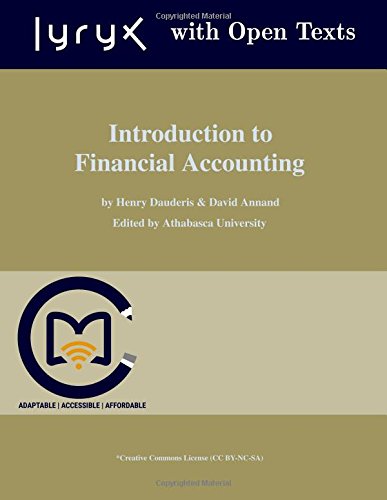 Large book cover: Introduction to Financial Accounting