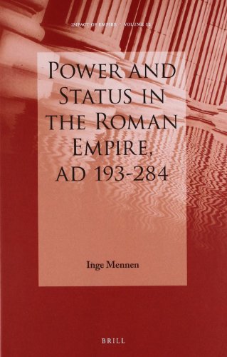 Large book cover: Power and Status in the Roman Empire, AD 193-284