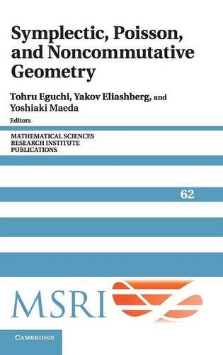 Large book cover: Symplectic, Poisson, and Noncommutative Geometry