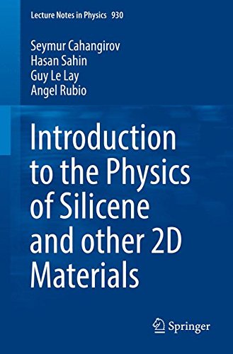 Large book cover: Introduction to the Physics of Silicene and other 2D Materials