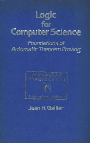 Large book cover: Logic for Computer Science