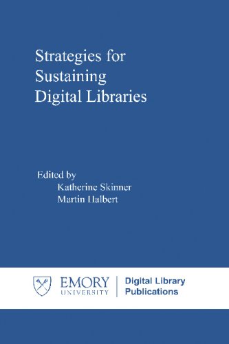 Large book cover: Strategies for Sustaining Digital Libraries