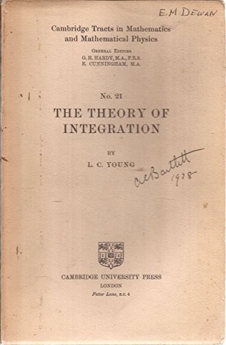 Large book cover: The Theory Of Integration