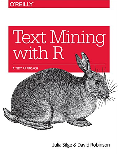 Large book cover: Text Mining with R: A Tidy Approach