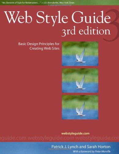 Large book cover: Web Style Guide