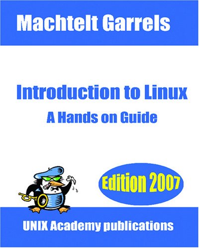 Large book cover: Introduction to Linux: A Hands on Guide