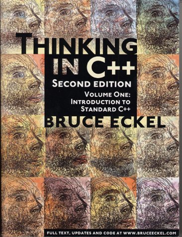 Large book cover: Thinking in C++, 2nd Edition