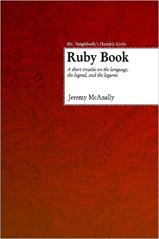 Large book cover: Mr. Neighborly's Humble Little Ruby Book