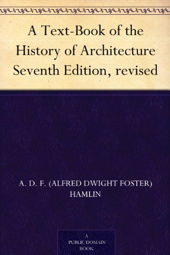 Large book cover: A Text-book of the History of Architecture