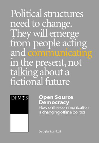 Large book cover: Open Source Democracy