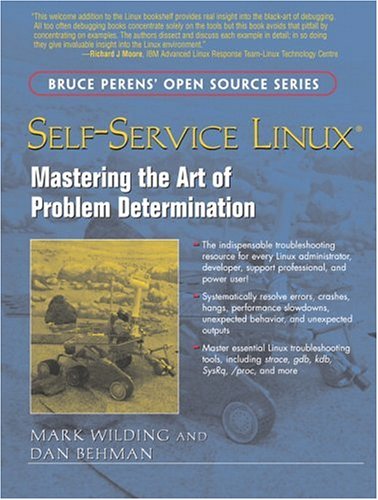 Large book cover: Self-Service Linux: Mastering the Art of Problem Determination