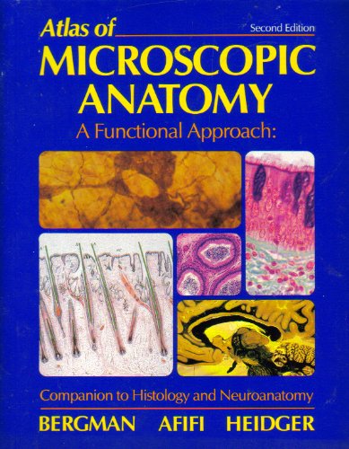 Large book cover: Atlas of Microscopic Anatomy - A Functional Approach