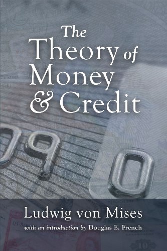 Large book cover: The Theory of Money and Credit