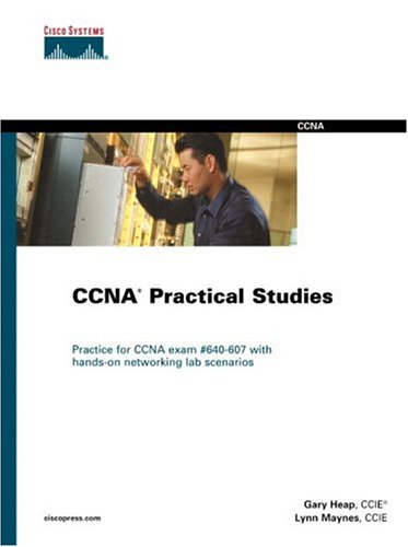 Large book cover: CCNA Practical Studies