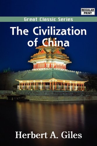 Large book cover: The Civilization of China