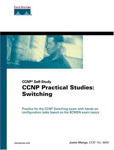 Large book cover: CCNP Practical Studies: Switching