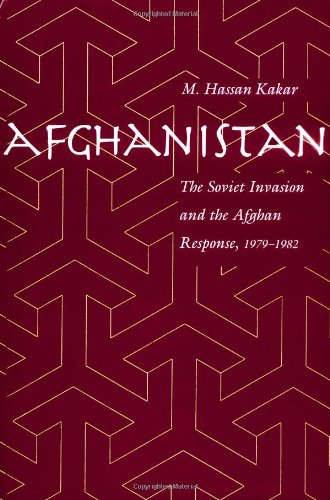 Large book cover: Afghanistan: The Soviet Invasion and the Afghan Response, 1979-1982