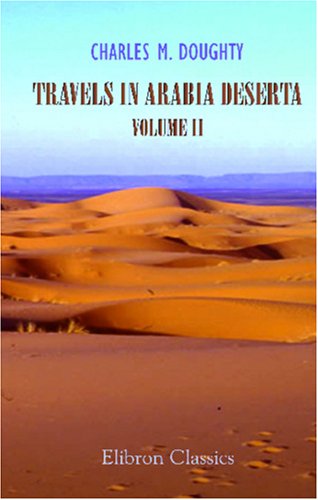 Large book cover: Travels in Arabia Deserta: Volume 2