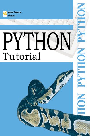 Large book cover: Python Tutorial