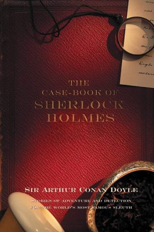 Large book cover: The Case-Book Of Sherlock Holmes