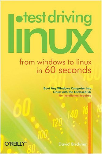 Large book cover: Test Driving Linux: From Windows to Linux in 60 Seconds