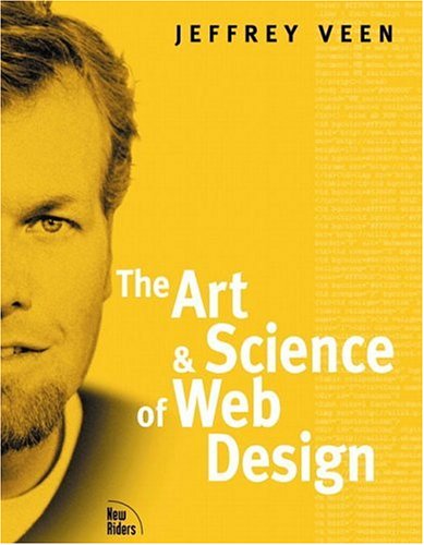 Large book cover: The Art and Science of Web Design