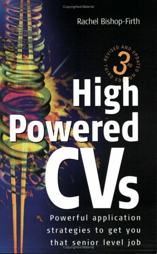 Large book cover: High Powered CVs