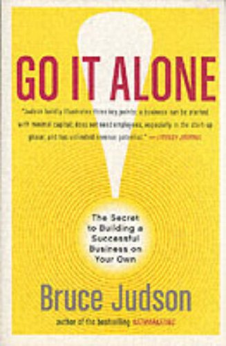 Large book cover: Go It Alone!