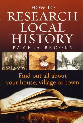 Large book cover: How to Research Local History