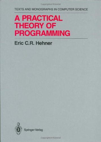 Large book cover: A Practical Theory of Programming