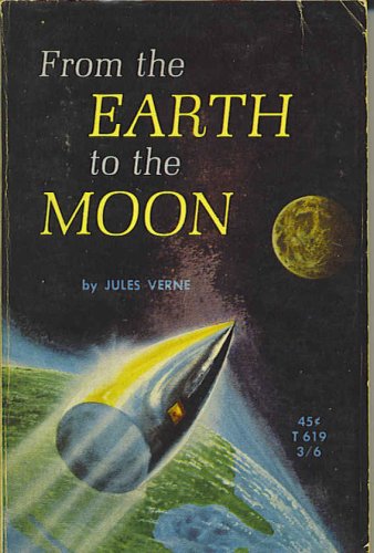 Large book cover: From the Earth to the Moon