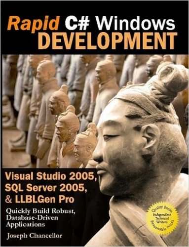Large book cover: Rapid C# Windows Development