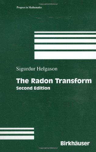 Large book cover: The Radon Transform