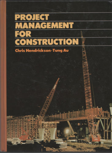 Large book cover: Project Management for Construction