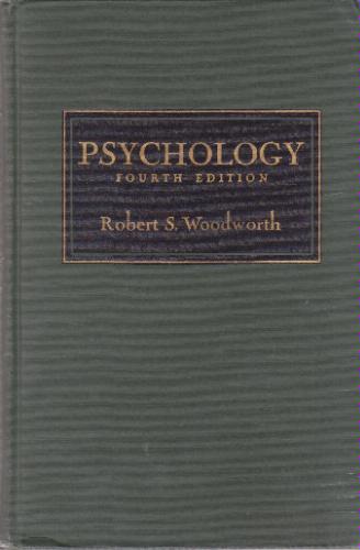 Large book cover: Psychology: A Study Of Mental Life