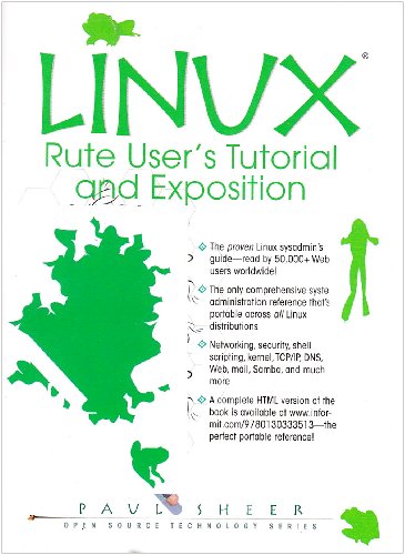 Large book cover: LINUX: Rute User's Tutorial and Exposition
