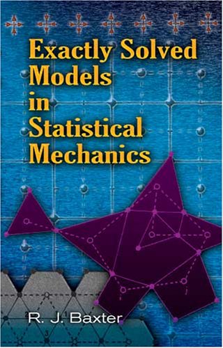 Large book cover: Exactly Solved Models in Statistical Mechanics