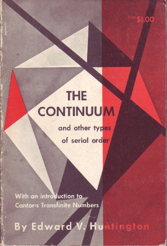 Large book cover: The Continuum and Other Types of Serial Order