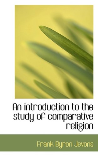 Large book cover: An Introduction to the Study of Comparative Religion