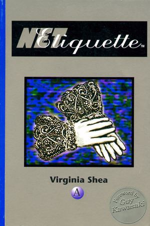 Large book cover: Netiquette